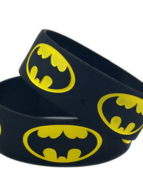 Baman蝙蝠侠硅胶手镯动漫电影