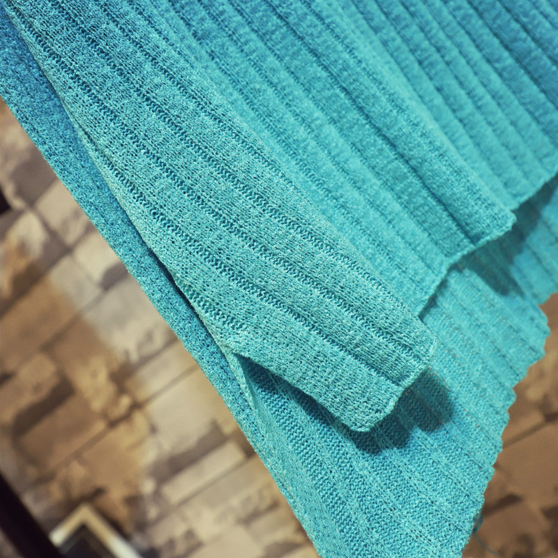 春秋季新款ins前短后长挂脖V领针织衫女喇叭袖上衣慵懒宽松毛衣薄,淘宝优惠券,粉丝福利购,淘宝优惠卷