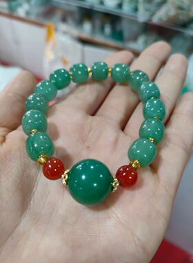 玉阅珠宝女东陵玉民族风简约手串