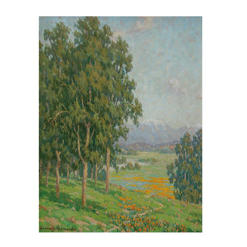 美国 格兰维尔·雷蒙德 Granville Redmond 电子图片风景油画素材 - 图1