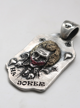 小众匠艺原创纯银牌子定制吊坠