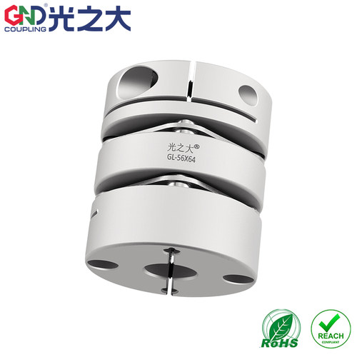 铝合金双膜片联轴器伺服电机滚珠丝杆DEG12高精度弹性连轴器 GL - 图2