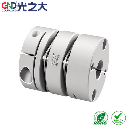 铝合金双膜片联轴器伺服电机滚珠丝杆DEG12高精度弹性连轴器 GL - 图1
