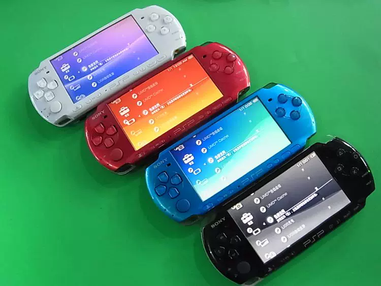 Портативная игровая консоль (Sony) PSP3000 — совместима с PSP2000/1000, многокрасочная лимитированная версия
