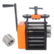 Small hand-cranked tablet press for gold and silver