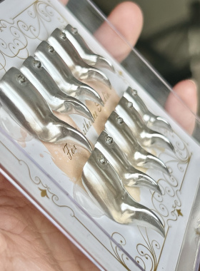 金属猫爪子穿戴甲亚文化y2k小众个性性感情趣cos甲片欧美辣妹美甲