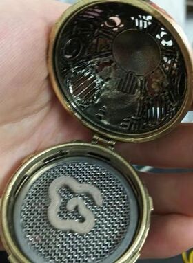 纯铜精工版星辰战锤40k机械神教香炉项链黄铜香炉-球形悬挂赐福
