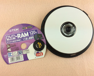 TDK 光硬盘 DVD-RAM刻录光盘 可重复擦写10万次 4.7GB