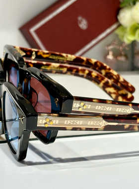 复古粗框男士墨镜进口板材