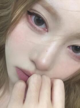 黏膜色眼睑下至！全粉小兔眼线液笔防水不晕染开眼头粉棕极细软毛