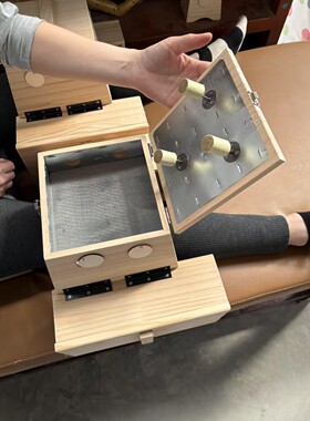 定制款3面灸盒 腿部艾灸箱老寒腿专用艾灸器具足三里专用艾灸器具