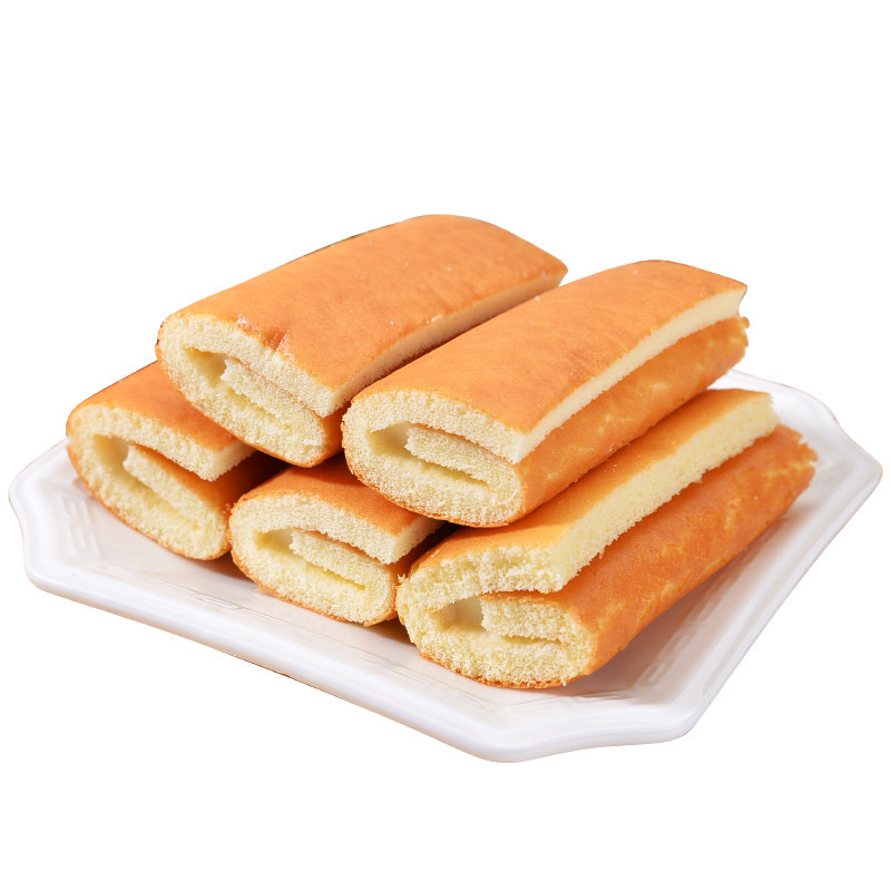 香乐500g早餐软面包新鲜整箱瑞士卷 香乐食品西式糕点