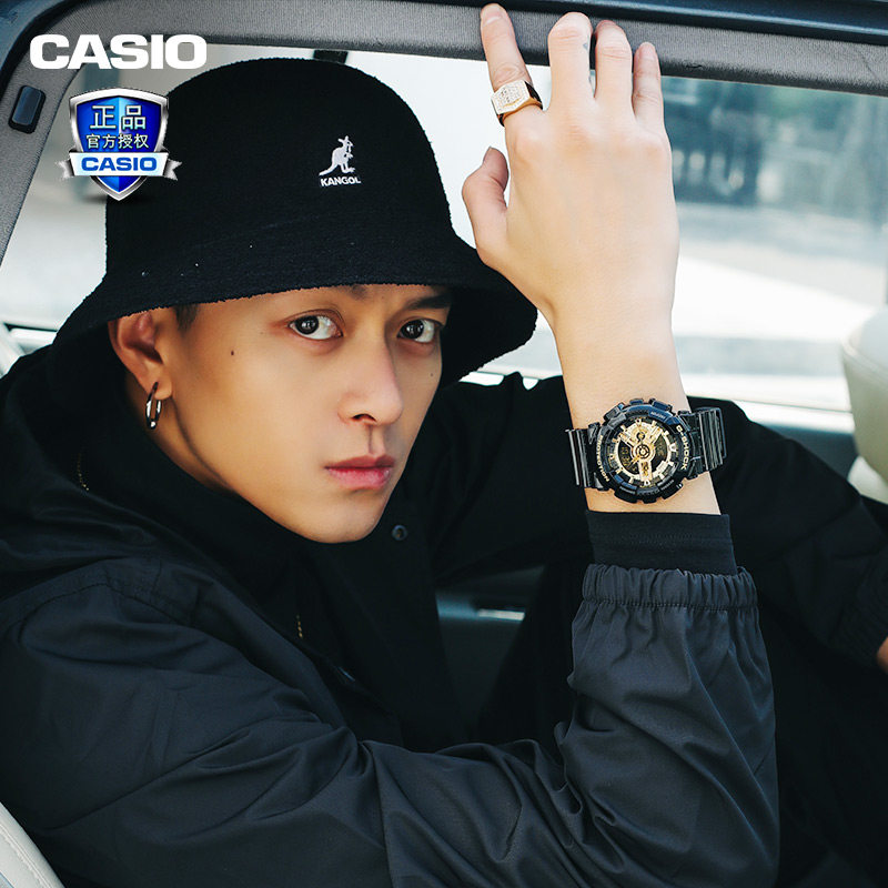 卡西欧手表男士GSHOCK官方黑暗之心悟空黑金限量非机械运动GA-110 卡西欧手表男士GSHOCK官方黑暗之心悟空黑金限量非机械运动GA-110