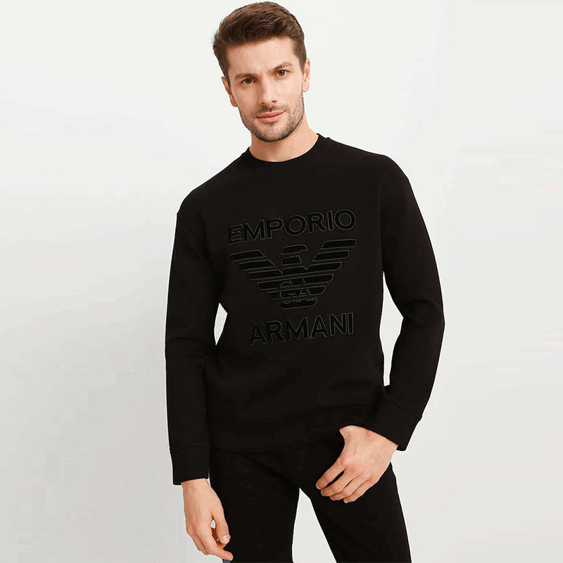 armani ea阿玛尼字母鹰男士卫衣 EUROSPIN海外卫衣