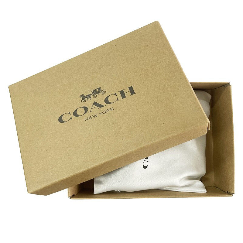 coach男士对折经典卡包礼盒钱包 EUROSPIN海外钱包