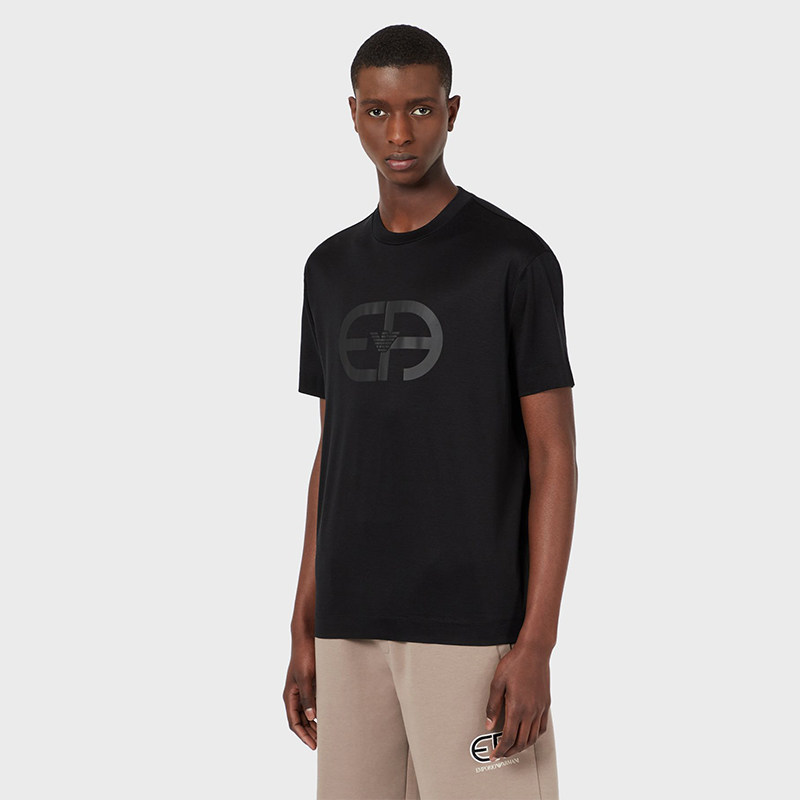 emporio armani休闲短袖男士圆t恤 EUROSPIN海外T恤