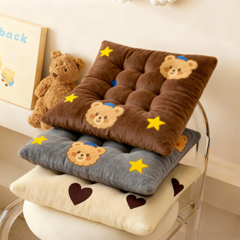 坐垫椅子垫防屁股痛加厚新款毛绒牛奶绒久坐不累学生教室办公室,淘宝优惠券,粉丝福利购,淘宝优惠卷