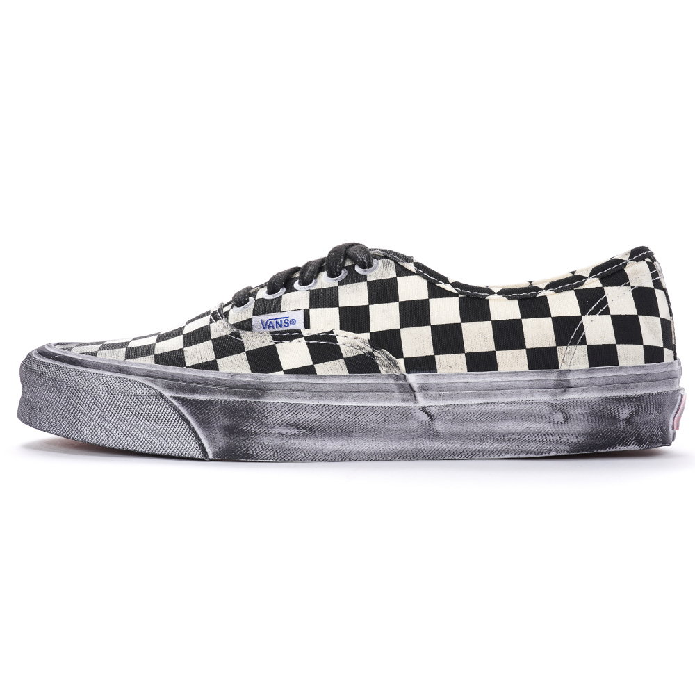 Vans Vault Authentic 低帮休闲板鞋做旧脏鞋棋盘格 VN0A5FBD95Y - 图3