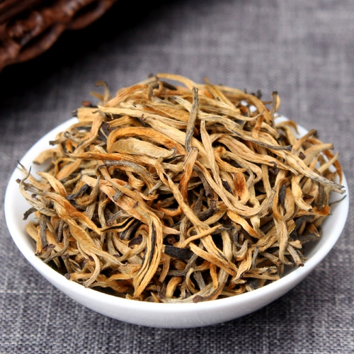 Zhi pu Номер езды на юннань черный чай 2022 Yunnan Fengqing Golden Single Single Bud Golden Bud Black Tea 250G