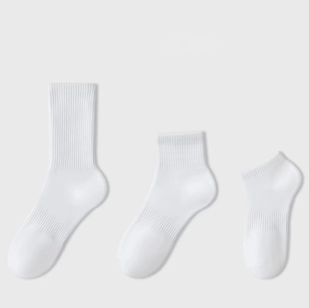 花花公子纯棉袜子男女纯色短袜男生中筒棉袜四季吸汗防臭运动长袜,淘宝优惠券,粉丝福利购,淘宝优惠卷