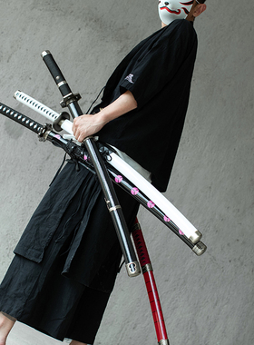 cosplay固定皮革腰带刀剑居合道