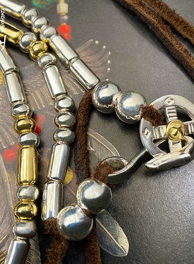 银创高桥吾郎银珠金珠管珠链