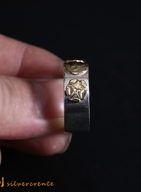 高桥吾郎手工925银复古戒指