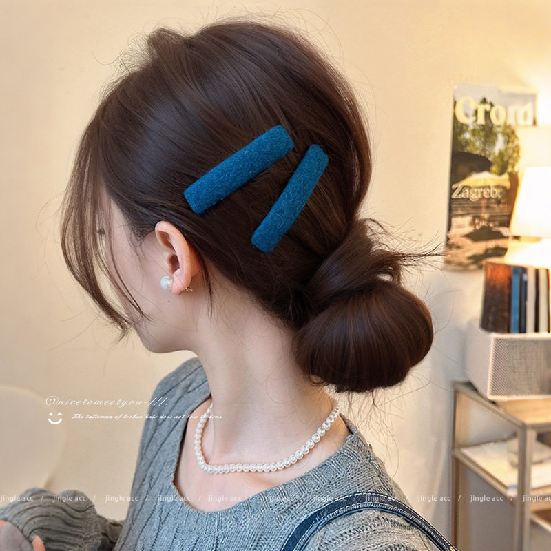 秋冬精致发夹女2025新款感前额刘海夹侧边发卡碎发bb夹子头饰,淘宝优惠券,粉丝福利购,淘宝优惠卷