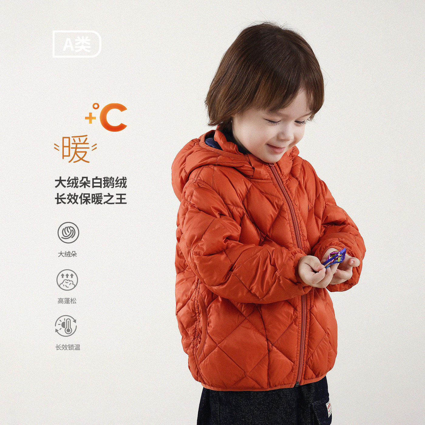 【双面穿鹅绒服】允儿妈男童杜邦三防羽绒服儿童户外山系鹅绒外套,淘宝优惠券,粉丝福利购,淘宝优惠卷