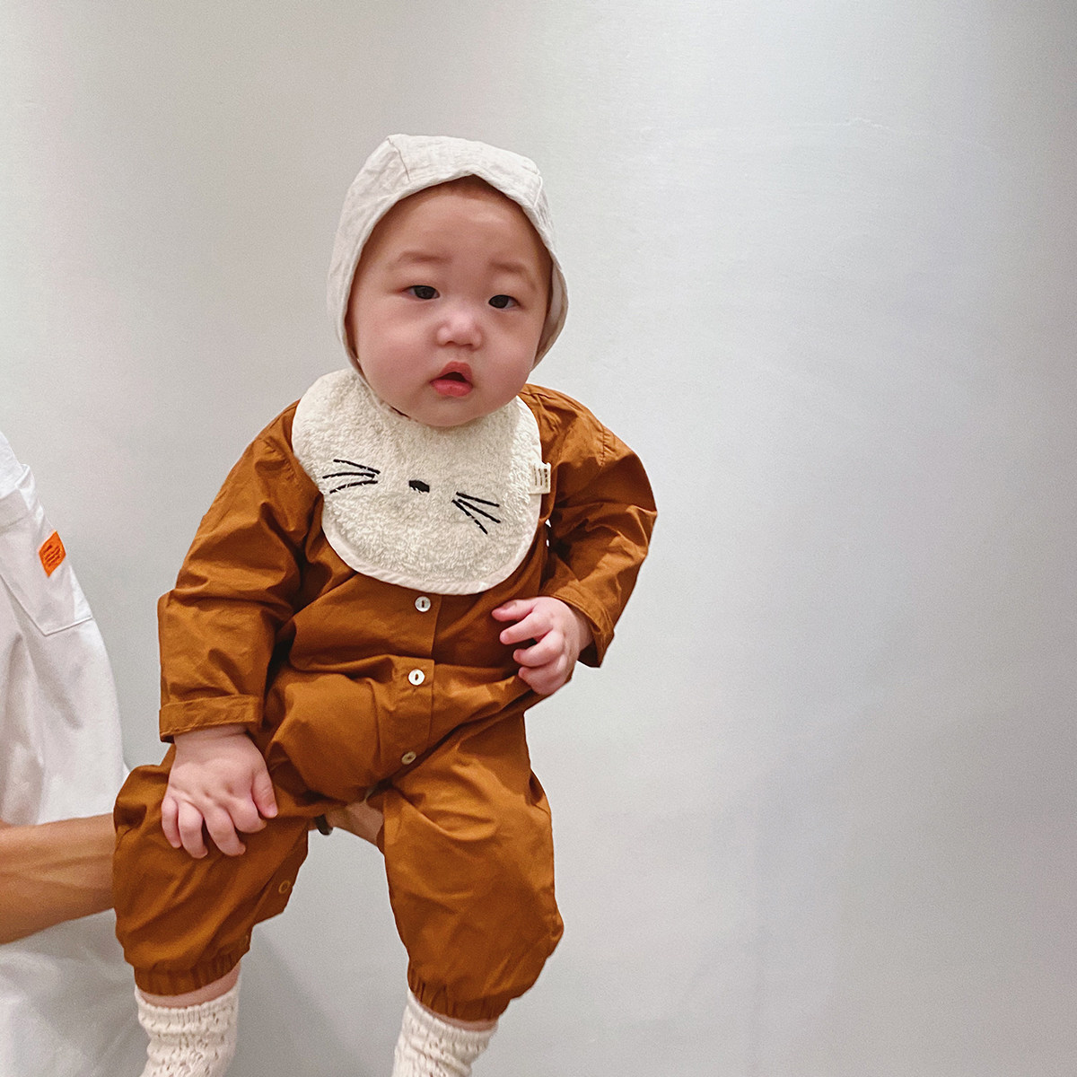 婴童装新款婴儿围嘴宝宝口水巾新生儿防吐奶围兜饭兜