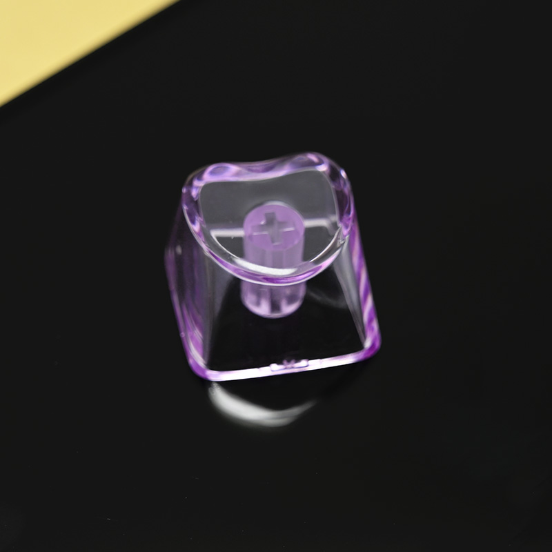 心形爱心PC高透明键帽点缀机械键盘ESC键手工DIY基础键帽 - 图1