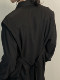 ILNya Lingzhi - Elegant Dark Victoria Trench Coat