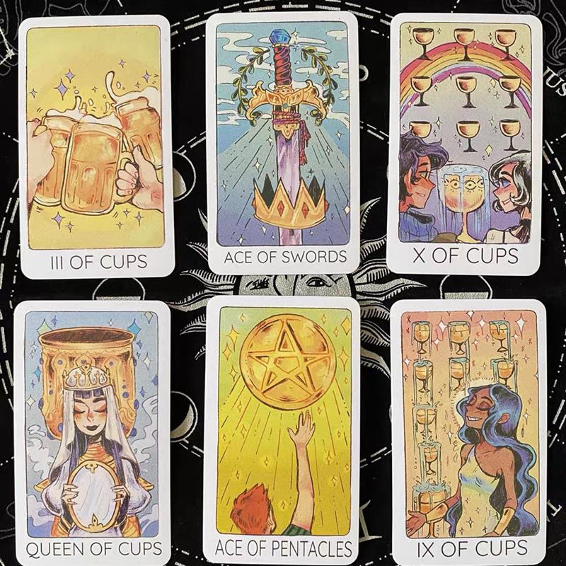 灵眼罗牌塔 BritsThird  Tarot78张第三只眼taro塔luo牌英文版 - 图1