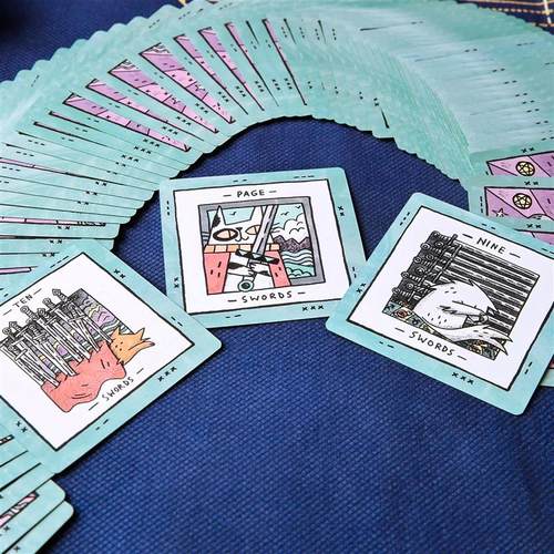 天地盖迷你猫咪猫 Mini Cat Taro罗牌塔luo牌动物桌游卡牌卡罗牌 - 图2