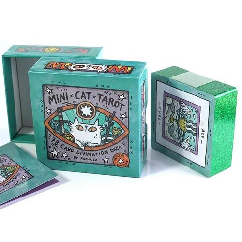 天地盖迷你猫咪猫 Mini Cat Taro罗牌塔luo牌动物桌游卡牌卡罗牌 - 图3