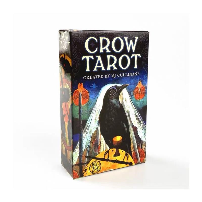 乌鸦卡罗牌中文翻译  Crow Tarot 英文定制卡牌韦特塔牌罗taluo牌 - 图3