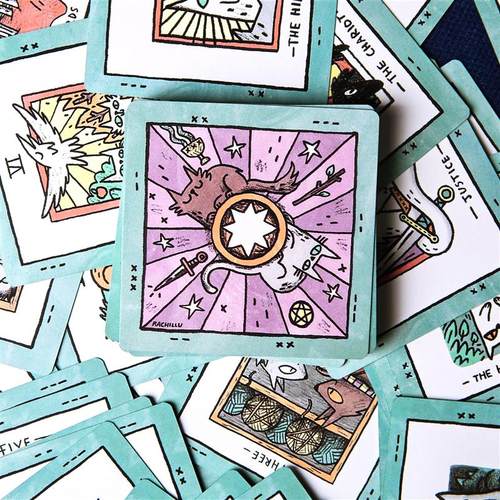 天地盖迷你猫咪猫 Mini Cat Taro罗牌塔luo牌动物桌游卡牌卡罗牌 - 图1