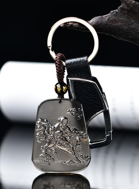 2026年属蛇吉祥物黑曜石白泽封侯吉贵宏吊坠项坠项链男女礼物