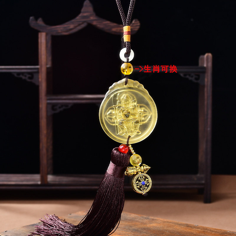 文哲护岁车挂饰2026年马年本命年车内吊饰后视镜汽车挂件吉祥物,淘宝优惠券,粉丝福利购,淘宝优惠卷