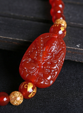 虚空藏菩萨属虎守护神佛珠手链