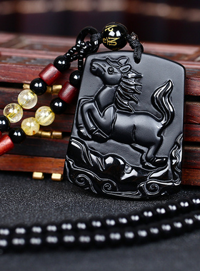 2026年属马本命年生肖马吊坠马到成功马上有钱转运珠项链男女