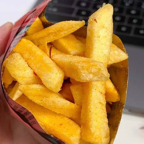 脆升升香脆薯条25包蜂蜜黄油休闲零食大礼包小吃下午茶 - 图3