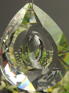 diy水晶玻璃龙眼手工珠帘坠子