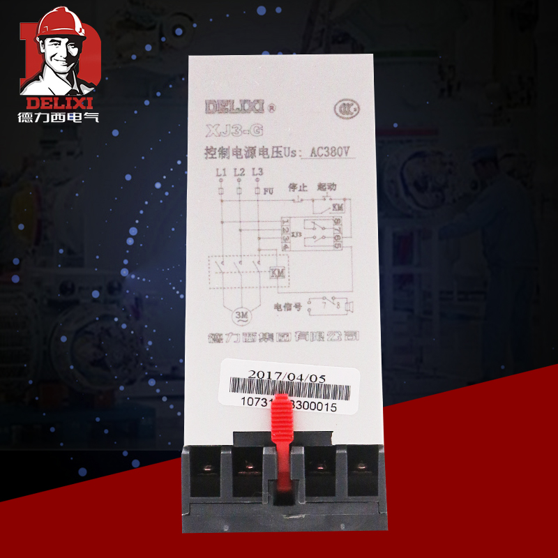 德力西XJ3-G AC380V断相相序保护继电器 三相不平衡电机保护器 - 图2