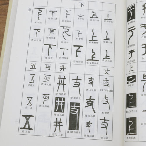 篆字字典 篆体篆刻篆书毛笔书法研究学习实用工具书新编正反小字典五十讲篆书书法字典篆书字体艺术设计毛笔字帖偏旁部首索引书籍 - 图2