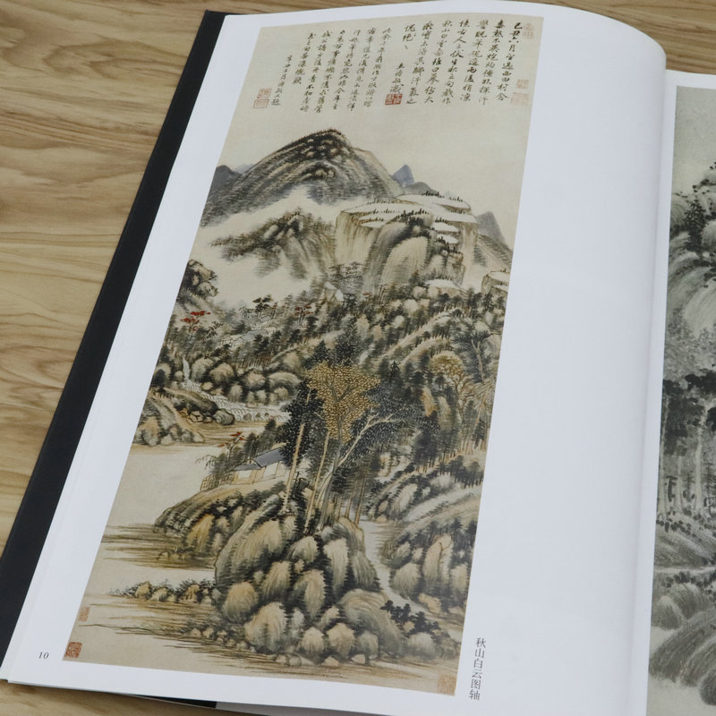 【8开】王时敏 中国古代名家作品选粹国画山水画教程书籍陆俨少徐卫国施云翔石涛中国山水小品绘画深意的课徒画稿作品集 - 图1