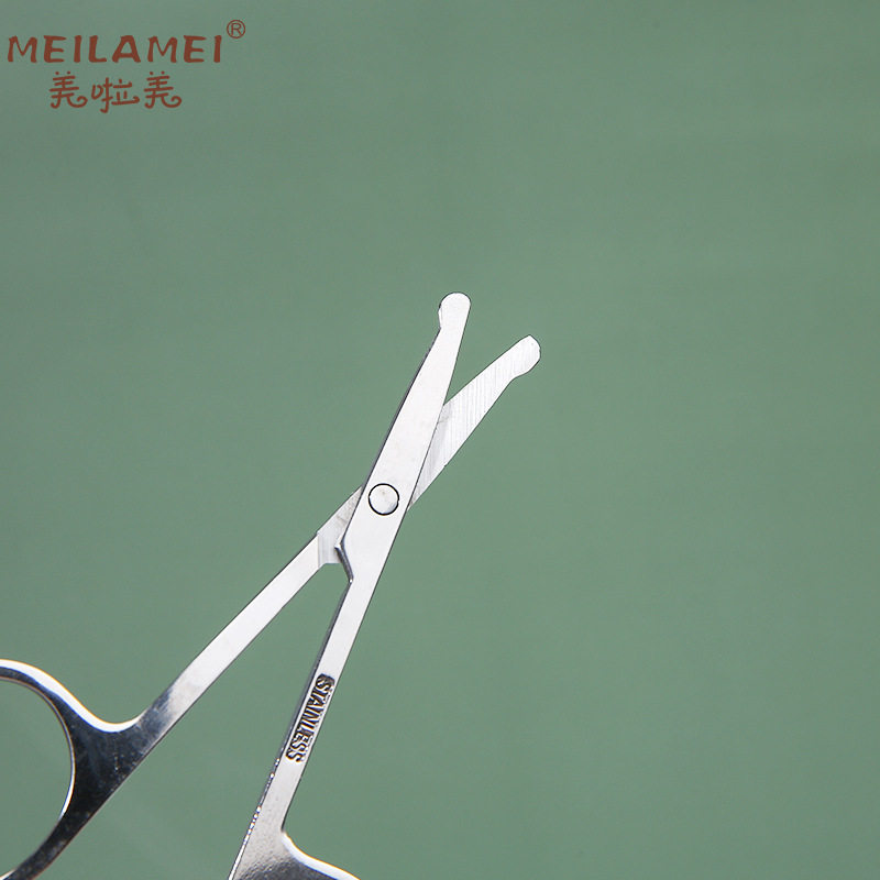 美啦美 尖头圆头美容剪刀 眉毛鼻毛腋毛腿毛修剪器小剪刀,淘宝优惠券,粉丝福利购,淘宝优惠卷