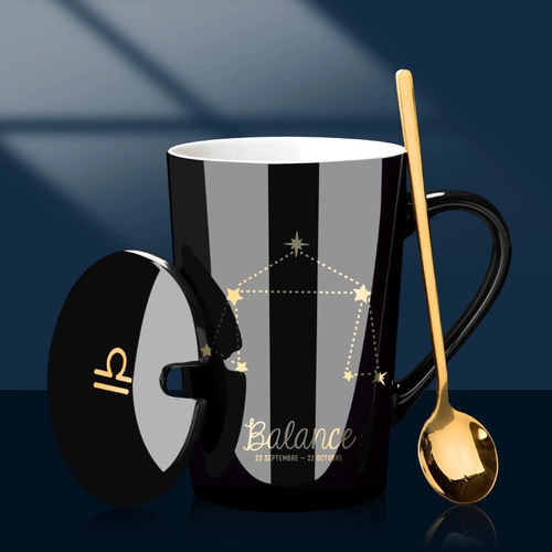 Керамическая чайная чашка для домашнего использования для влюбленных, изысканный стиль