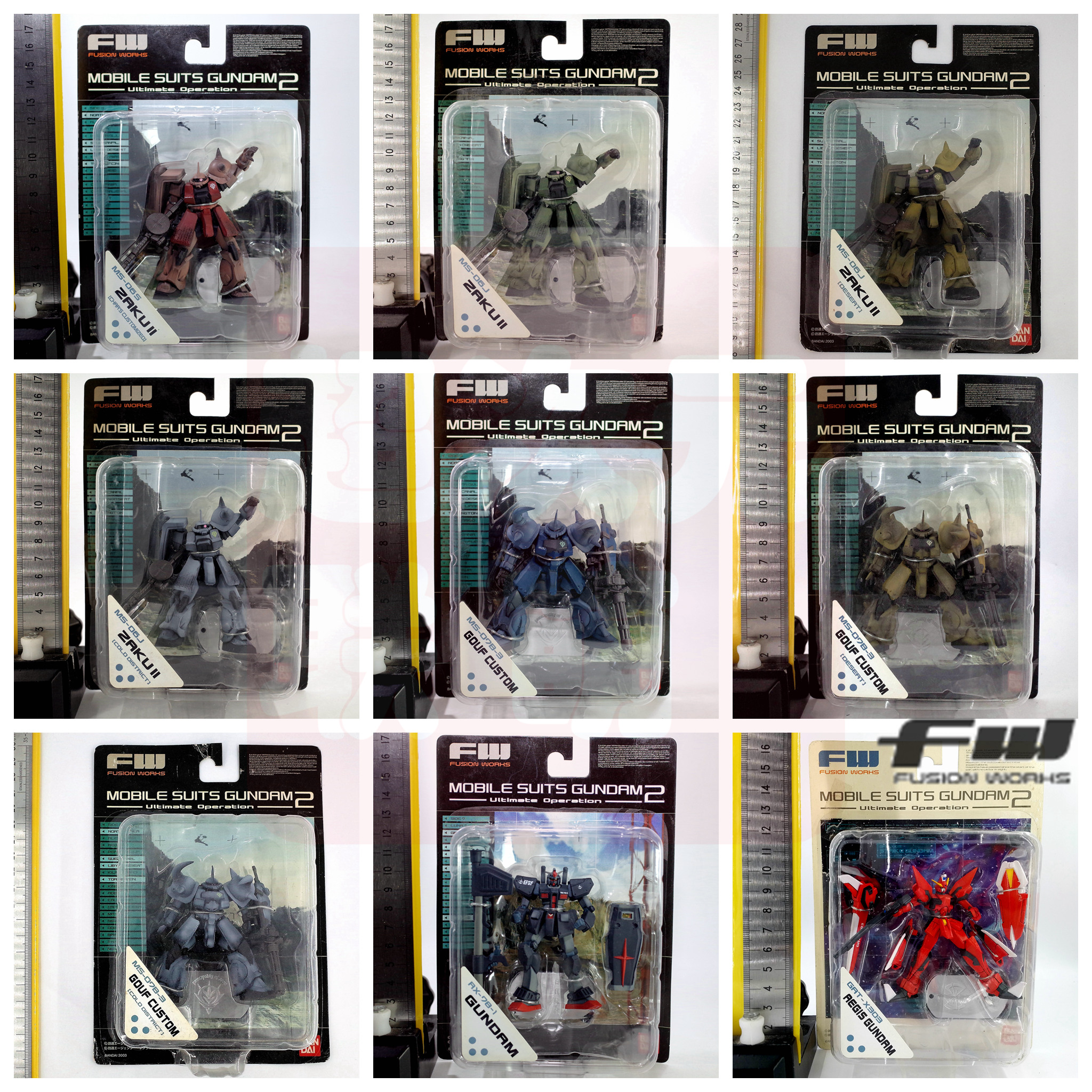 全新日版现货 Bandai Volks造型村 高达FW UO第1 \ 2弹 盒蛋 食玩 - 图1