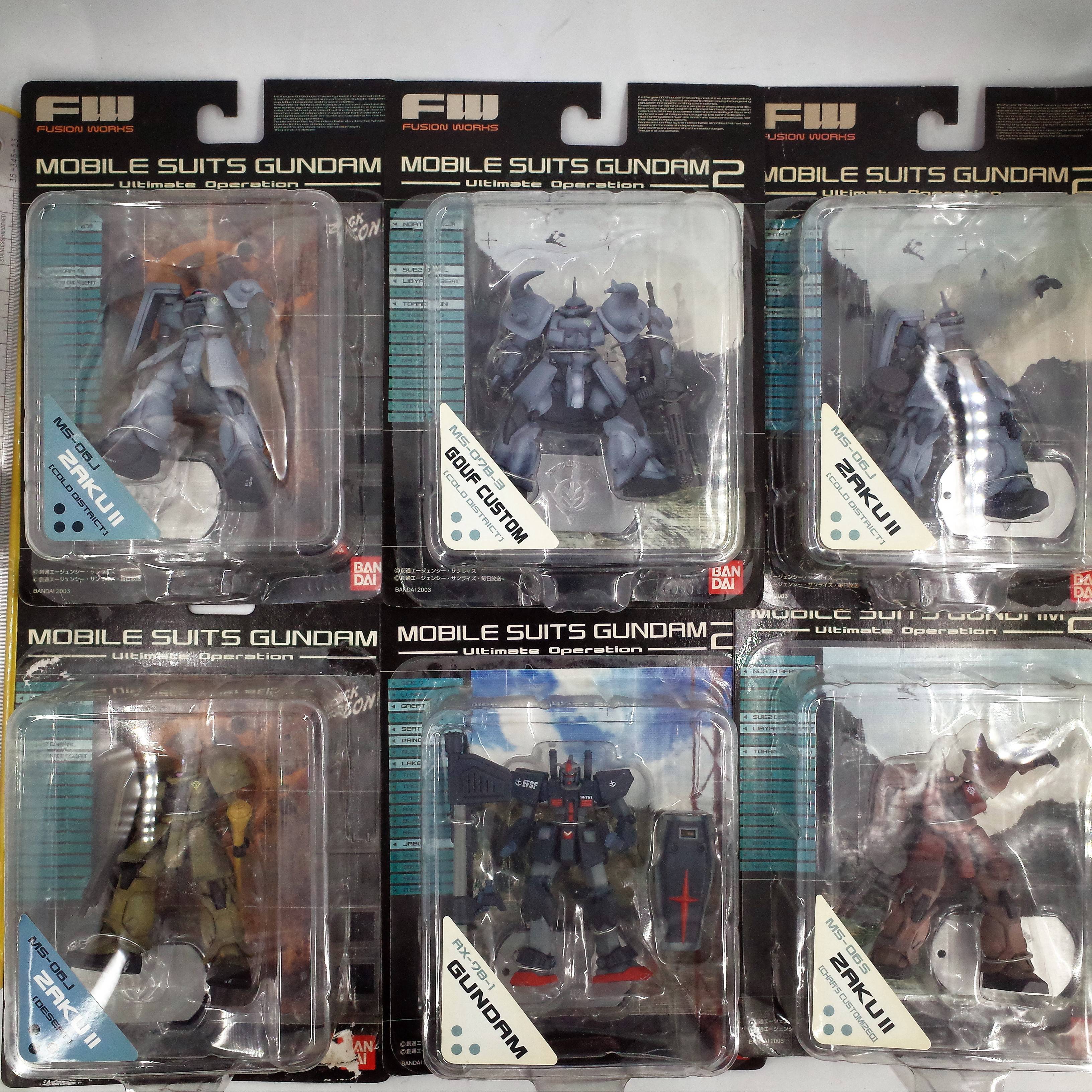 全新日版现货 Bandai Volks造型村 高达FW UO第1 \ 2弹 盒蛋 食玩 - 图0